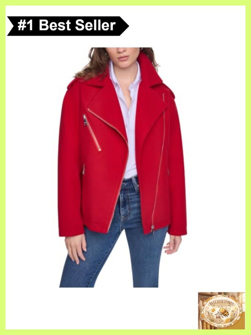 Asymmetrical Zip Front Moto Jacket Casual Outerwear